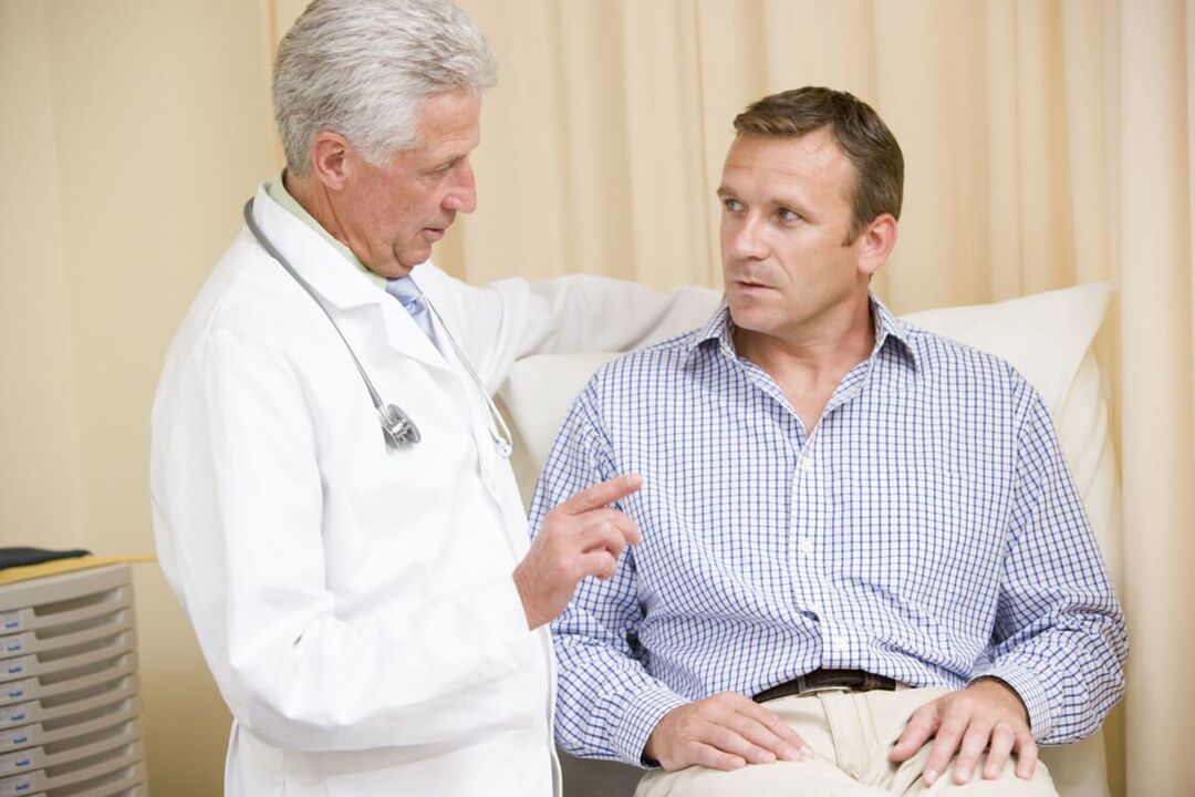 specialist consultations for prostatitis